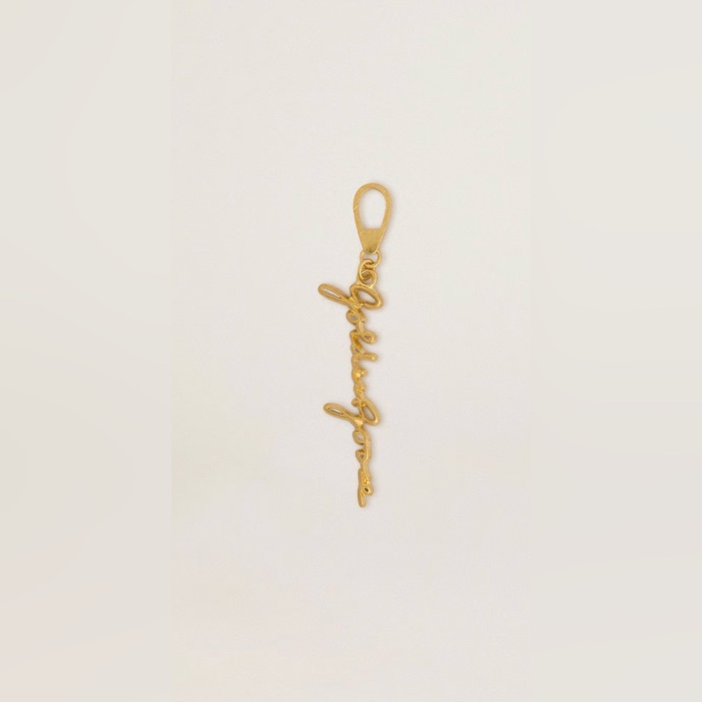 ⭐️NEW GOLDEN GOOSE JEWELMATES GOLD LOGO CHARM